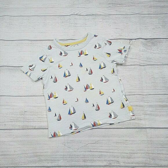 2/3 Little Bird By Jools Oliver Sailboat Tee - Picture 1 of 6